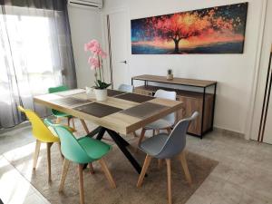Χώρος καθιστικού στο Appartement sur la plage +27 φωτογραφίες