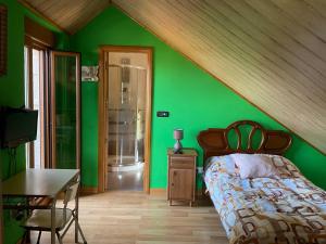 Postel nebo postele na pokoji v ubytování Chalet ENTERO CONFORT