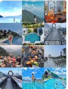 Hồ bơi trong/gần Mimosa nhà thông 2 view săn mây