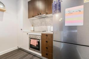 A kitchen or kitchenette at Coastal Getaway with Parking and Steps from the Beach