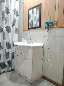 Koupelna v ubytování Habitación Coigue + 16 fotografií