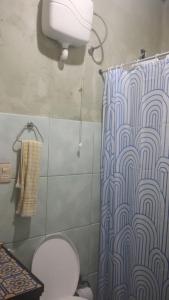 Ένα μπάνιο στο Casa de temporada