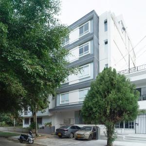 Budova, kde se apartmán nachází