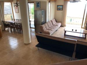 Posezení v ubytování Coral Blue Villa