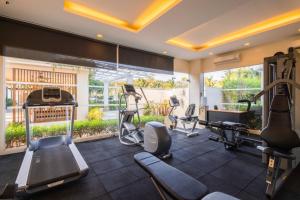 Pusat kecergasan dan/atau kemudahan kecergasan di VIP Suite Residence At Tubkaak Beach, Krabi