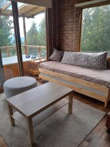 Balkón nebo terasa v ubytování ACOGEDOR REFUGIO PRiVADO