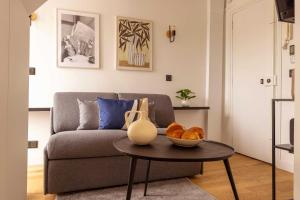 Posezení v ubytování Charming studio A C - 2P- Montorgueil
