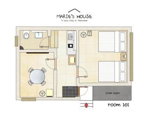 Κάτοψη του Marie's House 101 Hongdae