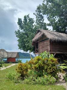 Zahrada ubytování Serenity Treehouse 2