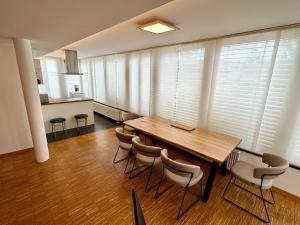 Kuchyň nebo kuchyňský kout v ubytování "Cooles Ferienhaus!" - im Coburger Wonderland - Ihr Zuhause auf Zeit!