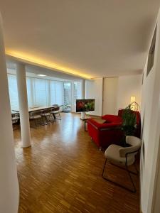 Posezení v ubytování "Cooles Ferienhaus!" - im Coburger Wonderland - Ihr Zuhause auf Zeit!
