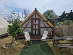 Zahrada ubytování Boho Glamping