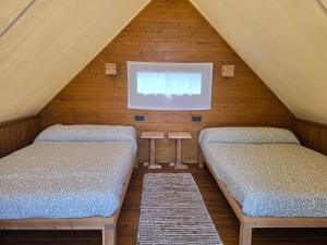 Postel nebo postele na pokoji v ubytování Boho Glamping