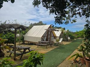 Zahrada ubytování Boho Glamping