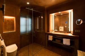 Koupelna v ubytování Townhouse Weisses Kreuz Boutiquehotel