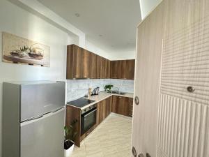 Dapur atau dapur kecil di TreA Accomodations- Vola