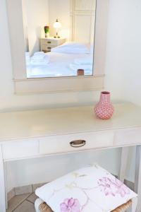 A bed or beds in a room at Asplathia Villas Lefkada