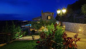 A garden outside Asplathia Villas Lefkada