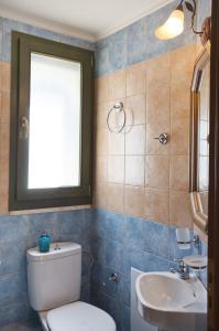 A bathroom at Asplathia Villas Lefkada