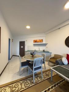 Η κουζίνα ή μικρή κουζίνα στο Rainbow deluxe seaview