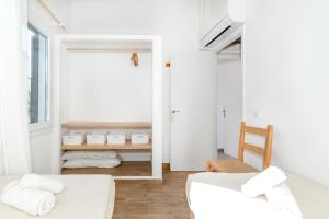 Łóżko lub łóżka w pokoju w obiekcie Son Xoriguer 13