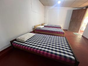 Letto o letti in una camera di Gleeful Hostel