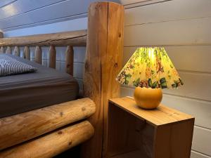 Postel nebo postele na pokoji v ubytování Hus un Köken