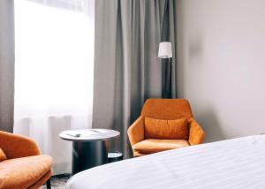Χώρος καθιστικού στο Best Western Plus Kalmarsund Hotell