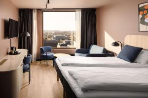 Letto o letti in una camera di Scandic Sarpsborg