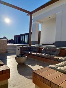 Χώρος καθιστικού στο Liv Residence Lake Tisza