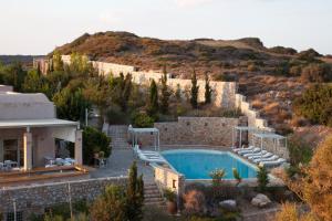 Bazén v ubytování Estia3 nebo v jeho okolí