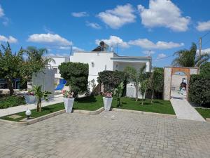 Vonkajšia záhrada v ubytovaní Luna Rossa Salento - Casa Blu