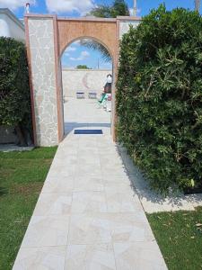 Vonkajšia záhrada v ubytovaní Luna Rossa Salento - Casa Blu