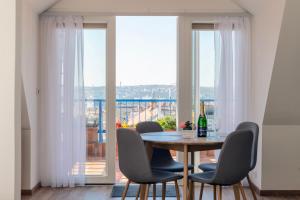 Balkón nebo terasa v ubytování Hotel Orion