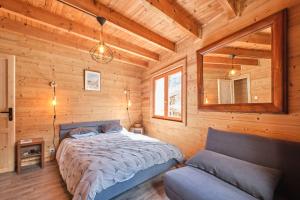 Postel nebo postele na pokoji v ubytování L'auberge du Bati