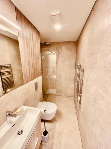 Koupelna v ubytování Color Stay Nida - cozy 2 bedroom appartment