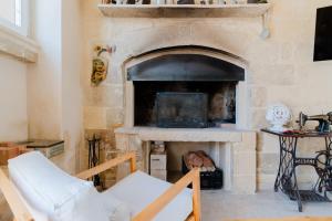 Χώρος καθιστικού στο Dimora Jolanda a Uggiano la Chiesa