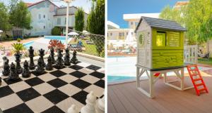 Bazén v ubytování Nayino Resort Hotel nebo v jeho okolí