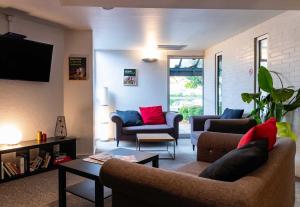 Posezení v ubytování B&B HOTEL Grenoble Université 2