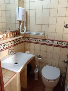 Koupelna v ubytování STAR HOTEL ROMA