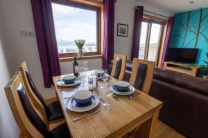 Posezení v ubytování Botaira, Shetland Islands