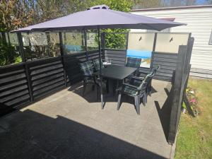 Patio nebo venkovní prostory v ubytování It wiide sicht