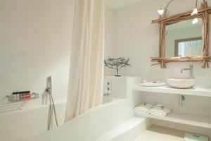 Koupelna v ubytování Hotel Es Marès