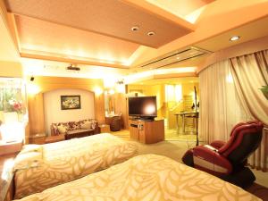 TV o dispositivi per l'intrattenimento presso G HOTEL 一宮 -Hotel & Resorts-