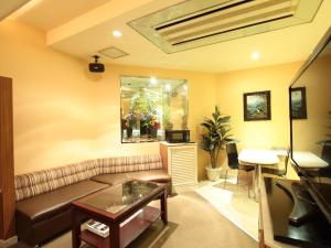 Area soggiorno di G HOTEL 一宮 -Hotel & Resorts-