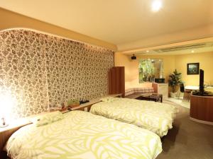 Letto o letti in una camera di G HOTEL 一宮 -Hotel & Resorts-