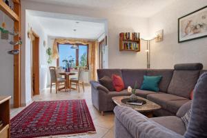 Χώρος καθιστικού στο Ferienwohnung Plocher