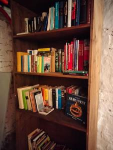 Knihovna v bed and breakfast