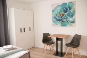 Posezení v ubytování Ferienzimmer Albbruck + 30 fotografií