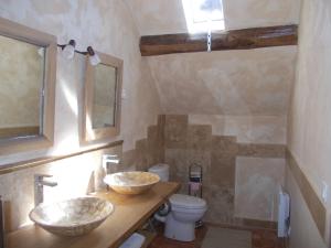 ห้องน้ำของ Auberge du Morvan
